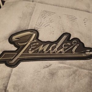 Fender Wall Sign